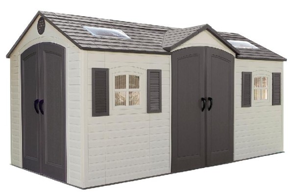 Сарай пластиковый LifeTime 15x8 DD купить в Екатеринбурге