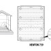 Сарай пластиковый Newton 759 купить в Екатеринбурге