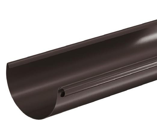 Водосток Aquasistem, система 150/100 - Водосточный желоб 3.00м RR 32 Тёмно Коричневый купить в Екатеринбурге