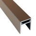 П-профиль Алюминиевый EasyDecking 35x25 Венге купить в Екатеринбурге