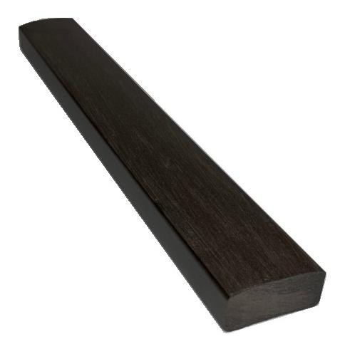 Лавочный брус Ecodecking Некст полнотелый брашированный 70х35 венге купить в Екатеринбурге