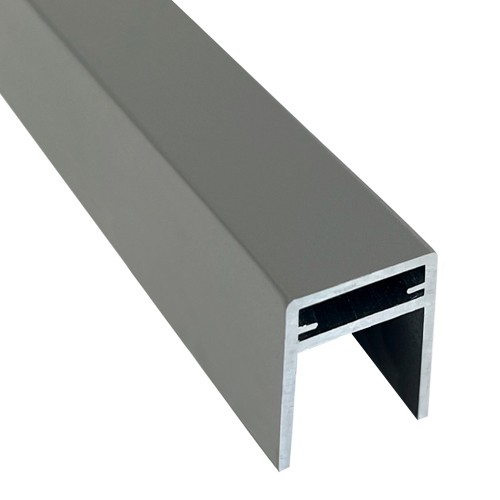 П-профиль Алюминиевый EasyDecking 35x25 Серый купить в Екатеринбурге