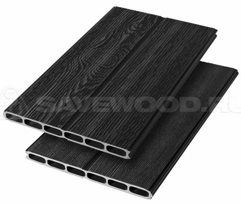 Грядочная доска ДПК 3D Savewood SW Laurus чёрный купить в Екатеринбурге