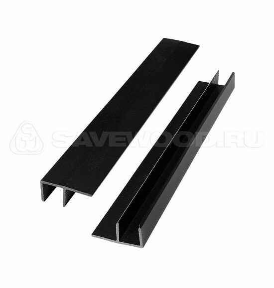 F-профиль ДПК Savewood – Чёрный купить в Екатеринбурге