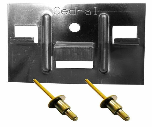 КЛЯММЕР + ЗАКЛЁПКА ДЛЯ CEDRAL CLICK 250 ШТ купить в Екатеринбурге