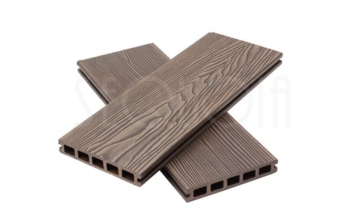 Доска террасная ДПК 3D SEQUOIA DUAL WOOD BROWN купить в Екатеринбурге