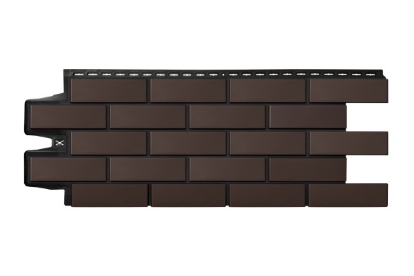 ФП Grand Line клинкерный кирпич ПРЕМИУМ Шоколадный (шов RAL 9005) купить в Екатеринбурге