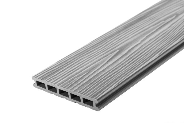 Террасная доска из ДПК RusDecking Unodeck Mogano - Серый купить в Екатеринбурге