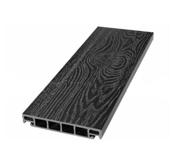 Террасная доска из ДПК SW Salix (T) 2D чёрный купить в Екатеринбурге