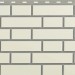 Фасадная панель Альта-Профиль, Кирпич Клинкерный, Белый купить в Екатеринбурге