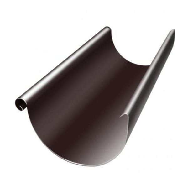 Водосток Grand Line 125x90 – Желоб 3м RAL 8017 купить в Екатеринбурге