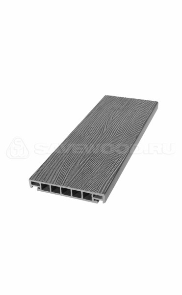 Террасная доска из ДПК SW Salix (S) (R) пепельный купить в Екатеринбурге