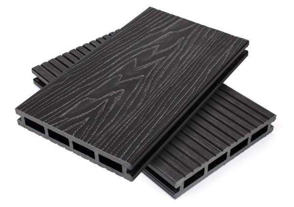 Террасная доская ДПК NanoWood Nature 3D пустотелая Графит купить в Екатеринбурге