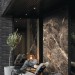 Фиброцементные панели Panda Камень Браун 02420F купить в Екатеринбурге