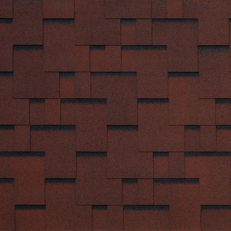 Гибкая черепица Tegola SAN REMO rosso 402 купить в Екатеринбурге