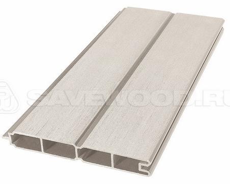Заборный профиль из ДПК Savewood SW Agger матовый бежевый купить в Екатеринбурге